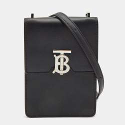 Burberry Men's Olympia Small Grained Leather Bum Bag