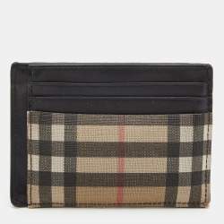 Burberry, Bags, Burberry Money Clip Wallet In Antique Check