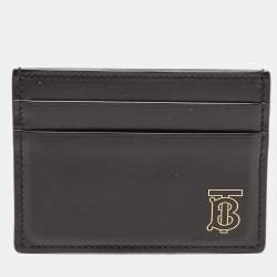 Burberry Check Motif Cardholder in Brown