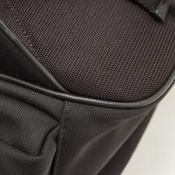 Burberry Black/Beige Vintage Check Canvas Large Nevis Backpack
