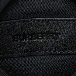 Burberry Black Nylon Logo Pouch