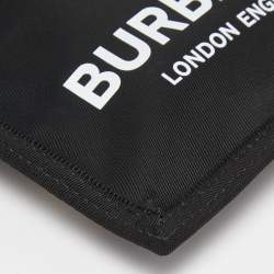 Burberry Black Nylon Logo Pouch