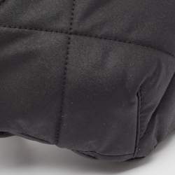 Burberry Black Quilted Nylon Sonny Belt Bag