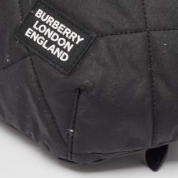Burberry Black Quilted Nylon Sonny Belt Bag