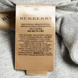 Burberry Grey Herringbone Cotton Suit M
