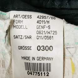 Pre Owned Burberry Vintage Khaki Green Plaid Wool Single Breasted Blazer 5XL