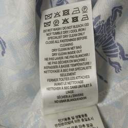 Burberry Blue EKD TB Monogram Shirt Pyjama Shirt S