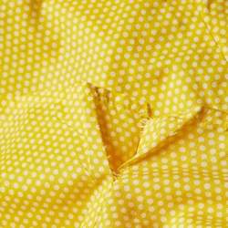 Burberry Prorsum Yellow Dot Printed Cotton Button Front Shirt L