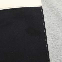 Burberry Multicolor Palak Colorblock Cotton Crew Neck T-Shirt L