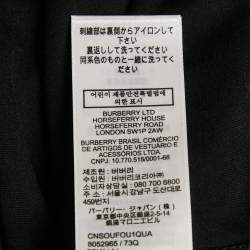 Burberry Black TB Embroidered Jersey T-Shirt XL