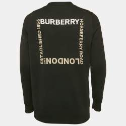 Burberry Black Wool Blend Buttoned Cardigan M