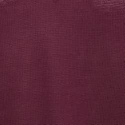 Burberry Burgundy Cotton Pique Knit Polo T-Shirt L