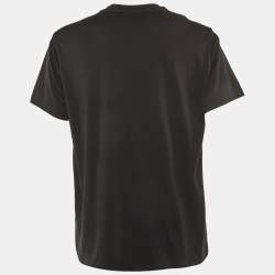 Pre Owned Burberry Black Raynerton Cotton Crew Neck T-Shirt XS