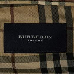 Pre Owned Burberry Vintage Brown Wool Luzern Tailored Blazer XL