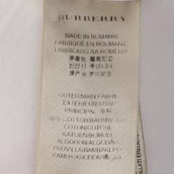 Pre Owned Burberry Cream Stretch Cotton Long Sleeve Shirt L