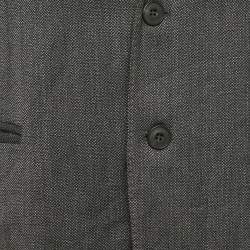 مملوكة مسبقًا Burberry Black Wool Blazer L