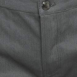 Pre Owned Burberry Grey Denim Regular Fit Jeans L/Waist 33"