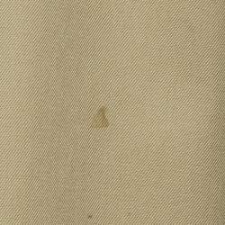 Pre Owned Burberry Vintage Beige Gabardine Classic Trench Coat XXL