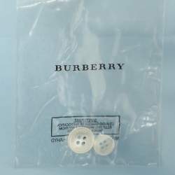 Pre Owned Burberry Light Blue Cotton Equestrian Long Sleeve Shirt XL