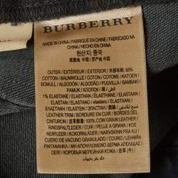 Pre Owned Burberry Blue Denim Straight Fit Buttoned Jeans M/Waist 34"
