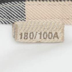 Pre Owned Burberry White Stretch Cotton Long Sleeve Shirt L