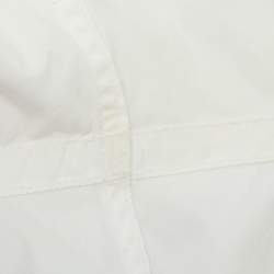 Pre Owned Burberry White Stretch Cotton Long Sleeve Shirt L