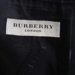 Burberry London Black Wool Tailored Suit M