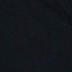 Burberry Black Cotton Straight Legged Chinos M