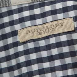 Burberry Brit Monochrome Checked Short Sleeve Shirt XL