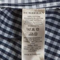 Burberry Brit Monochrome Checked Short Sleeve Shirt XL