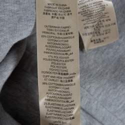 Burberry Brit Grey Melange Cotton Claridge Sweatshirt L
