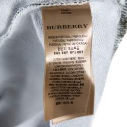 Burberry Multicolor Cotton Printed Sweatshirt XL