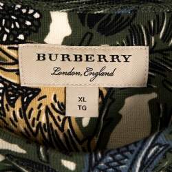 Burberry Multicolor Cotton Printed Sweatshirt XL