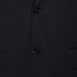 Burberry London Black Wool Classic Tailored Blazer S