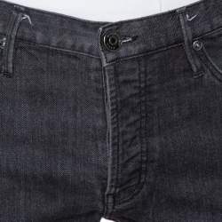 Pre Owned Burberry Brit Black Denim Swaine Straight Fit Jeans M