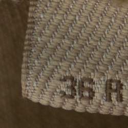 Pre Owned Burberry Brit Beige Cotton Straight Leg Tailored Trousers XL