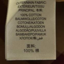 Pre Owned Burberry Brit Beige Nova Check Cotton Button Front Shirt L