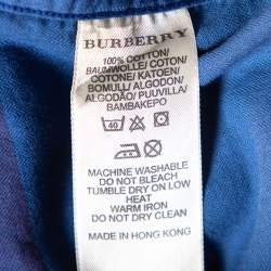 Pre Owned Burberry Brit Multicolor Ombre Cotton Nova Checkered Button Front Shirt XL