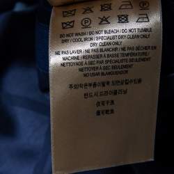 Pre Owned Burberry Navy Blue Wool Single Breasted Suit M