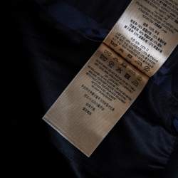 Pre Owned Burberry Navy Blue Wool Single Breasted Suit M