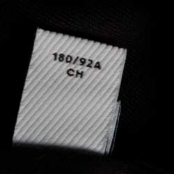 مملوكة مسبقًا تي شيرت بربري قطن مطبوع أسود أكمام قصيرة مقاس صغير (سمول)