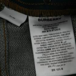 Pre Owned Burberry Blue Denim Jeans S