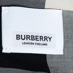 Pre Owned Burberry Beige Checked Cotton Button Front Shirt XXL