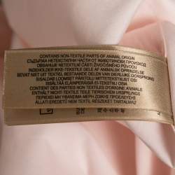 Pre Owned قميص بربري قطن وردي بأزرار أمامية مقاس متوسط - ميديوم