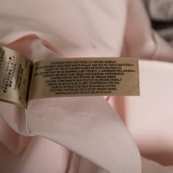 Pre Owned قميص بربري قطن وردي بأزرار أمامية مقاس متوسط - ميديوم