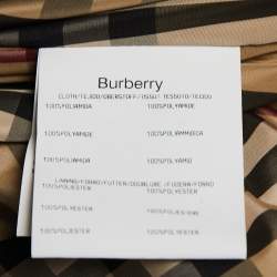 Burberry Vintage Black Synthetic Zip-Up Jacket 3XL