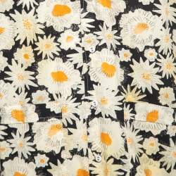 Burberry Multicolor Floral Print Cotton Button Front Shirt L