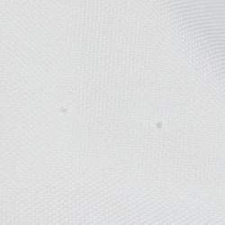 Pre Owned Burberry White Cotton Pique logo Band Detail Stonely Polo T-shirt S