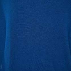 Burberry Navy Blue Cashmere Crewneck Jumper XL