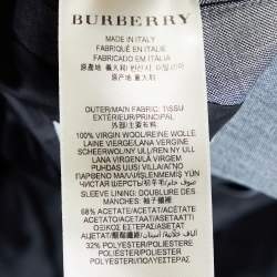Burberry Grey Virgin Wool Milbank Suit 2XL